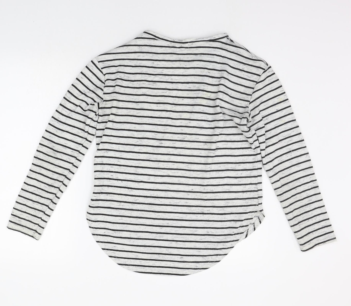 Atmosphere Womens Black Striped  Pullover Jumper Size 10
