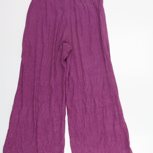 Marks and Spencer Womens Pink   Jogger Trousers Size 10 L23 in