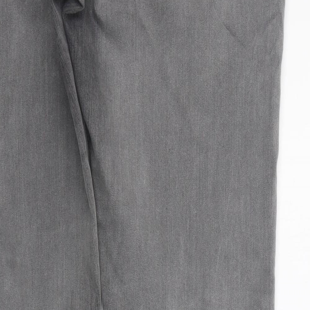 BONMARCHE Womens Grey   Straight Jeans Size 12 L29 in