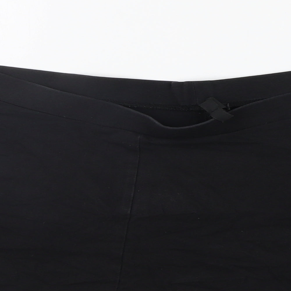 Topshop Womens Black   A-Line Skirt Size 12