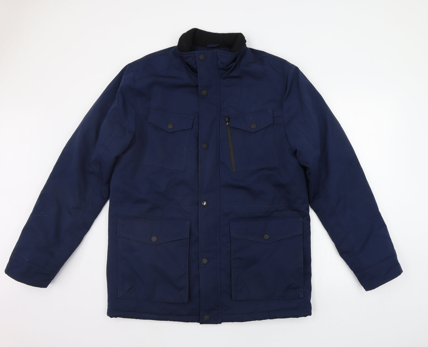 George Mens Blue   Jacket Coat Size M