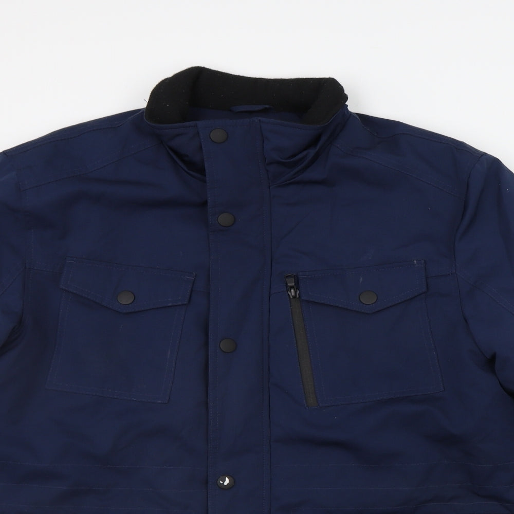 George Mens Blue   Jacket Coat Size M