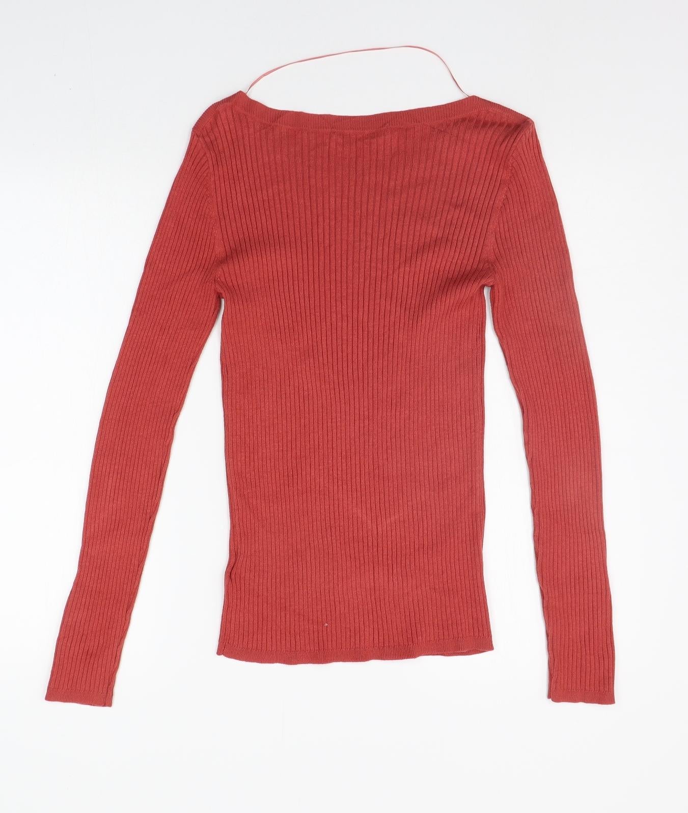 Oasis Womens Pink   Pullover Jumper Size S