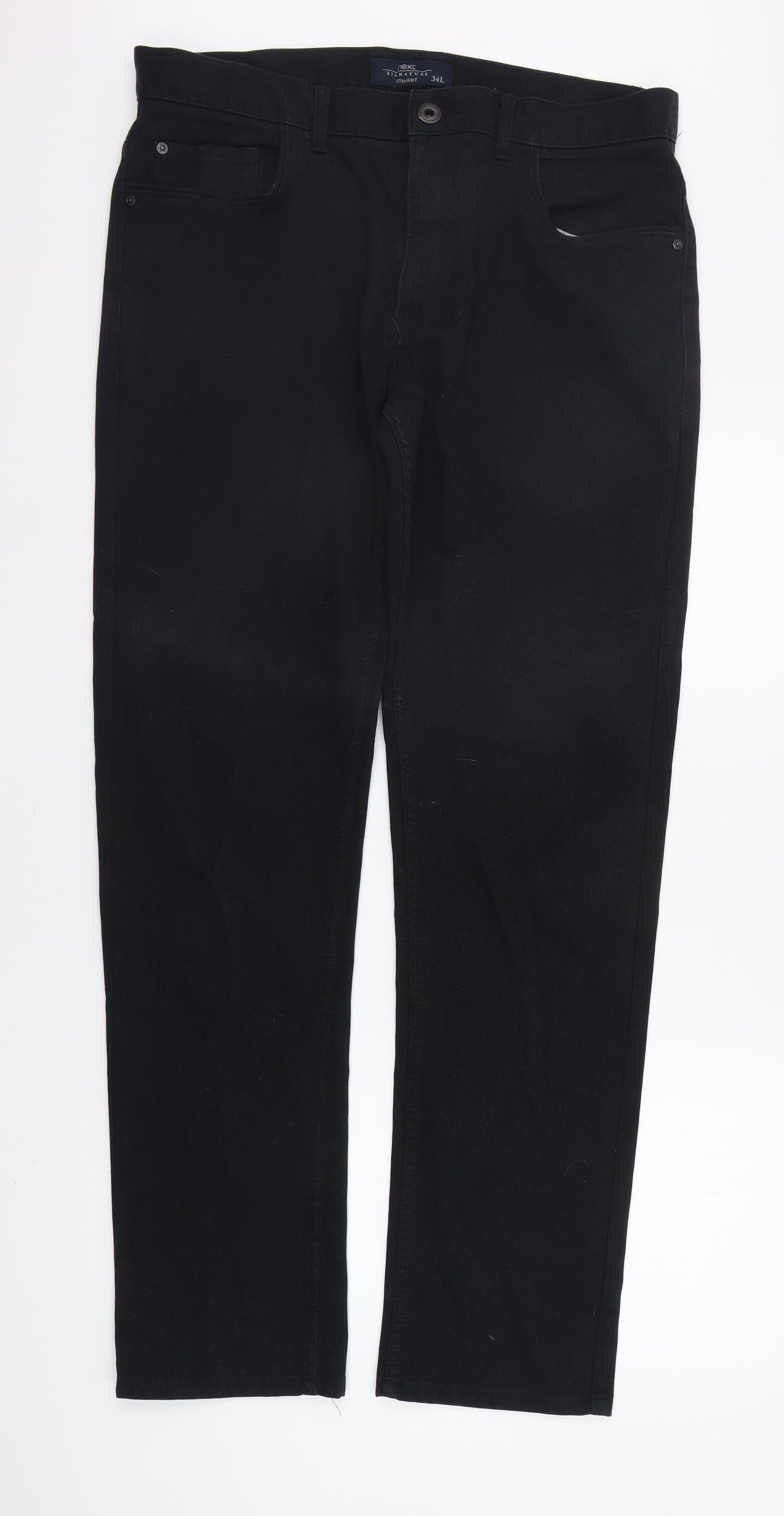 NEXT Mens Black   Trousers  Size 34 in L32 in