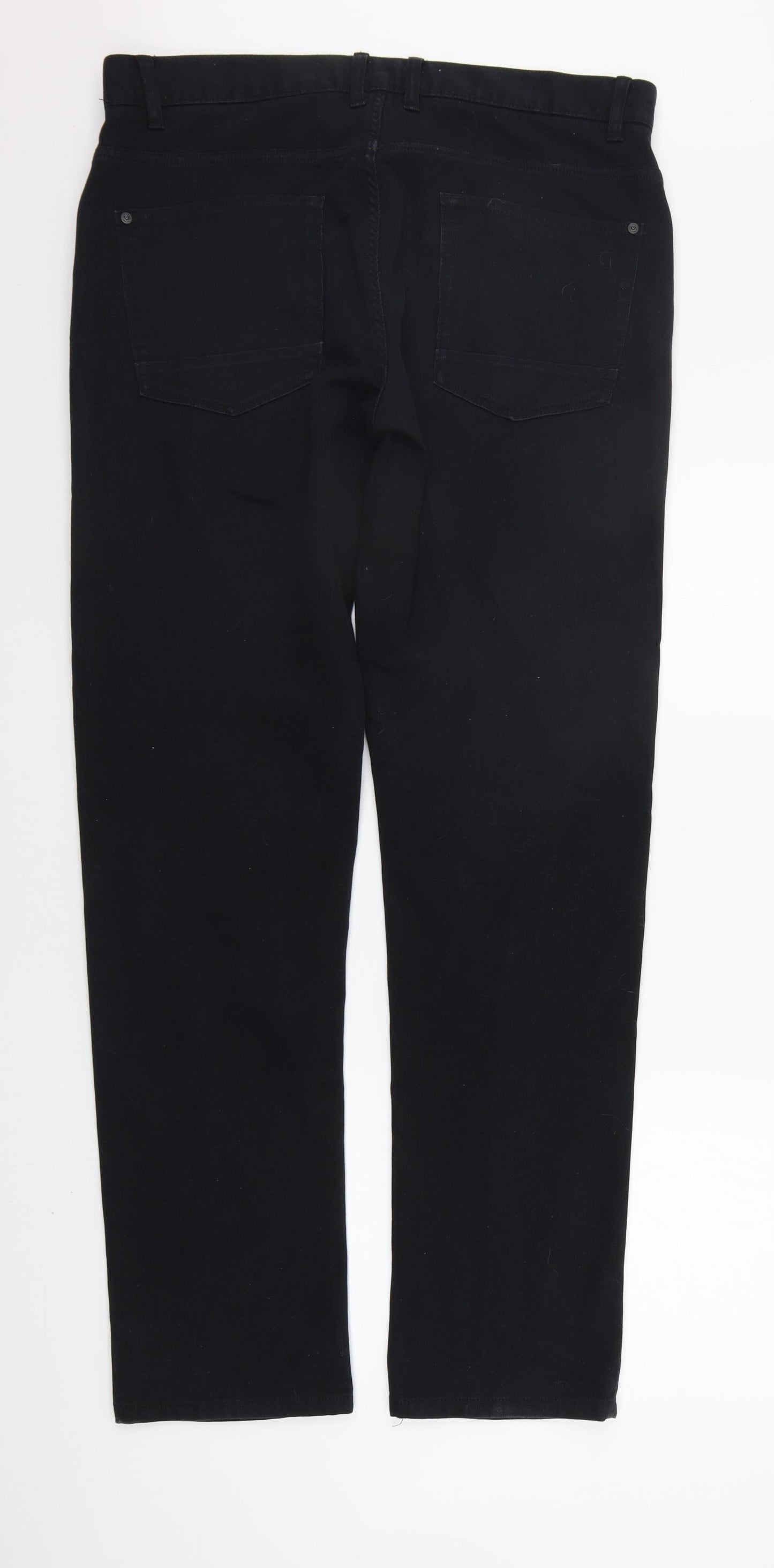 NEXT Mens Black   Trousers  Size 34 in L32 in