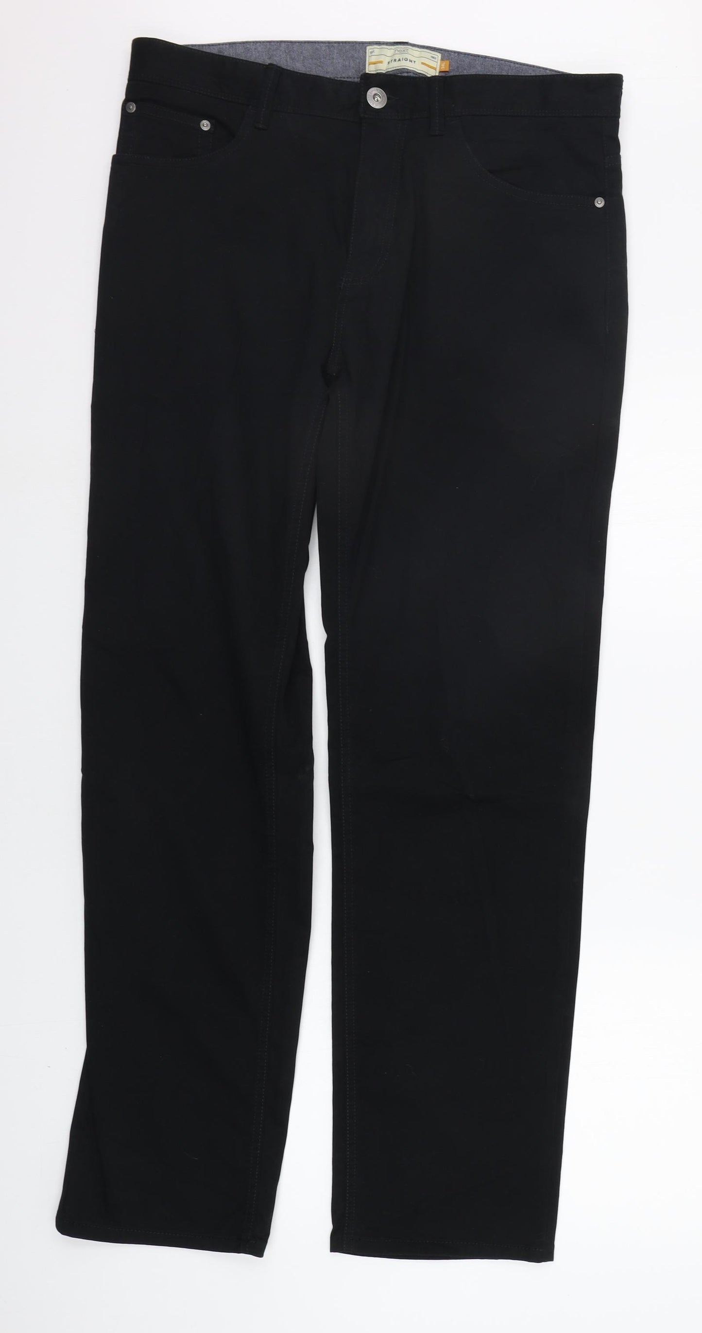 NEXT Mens Black   Trousers  Size 34 in L32 in