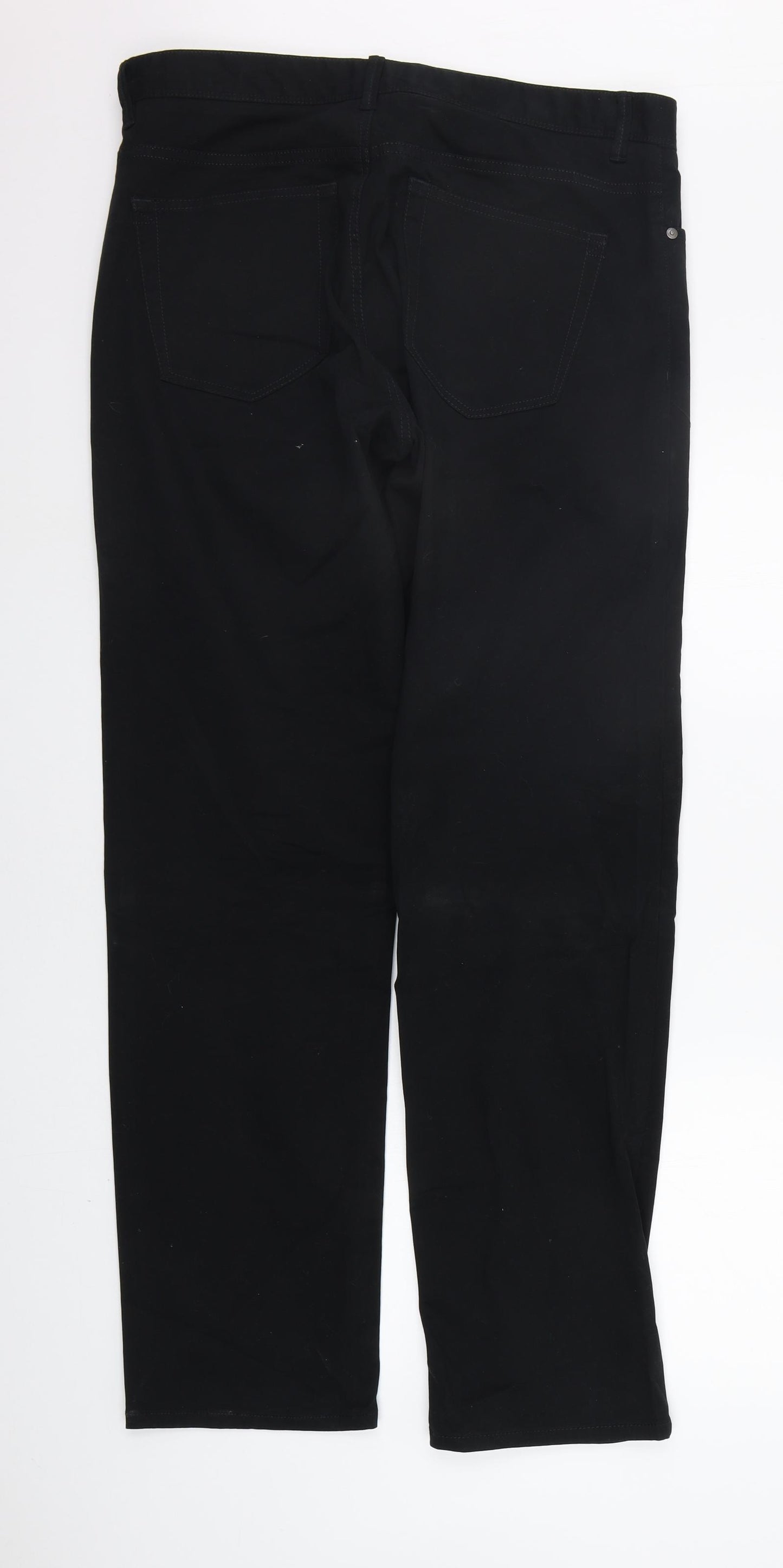 NEXT Mens Black   Trousers  Size 34 in L32 in