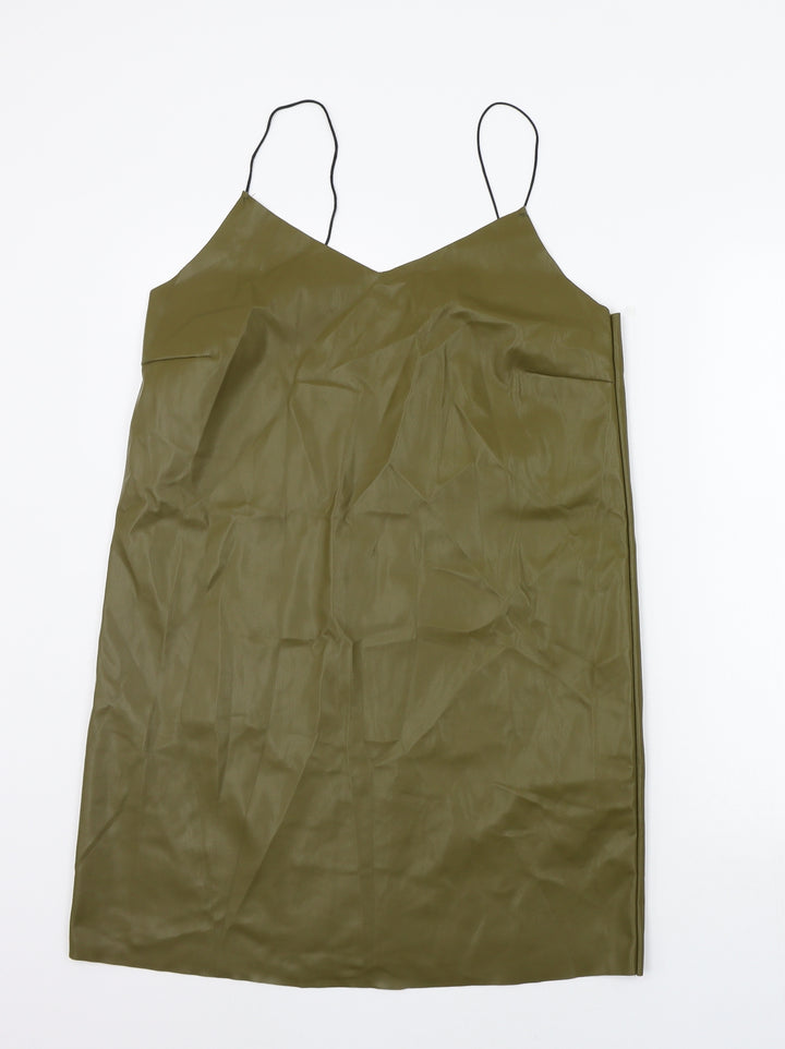 Noisy may Womens Green A-Line Size M