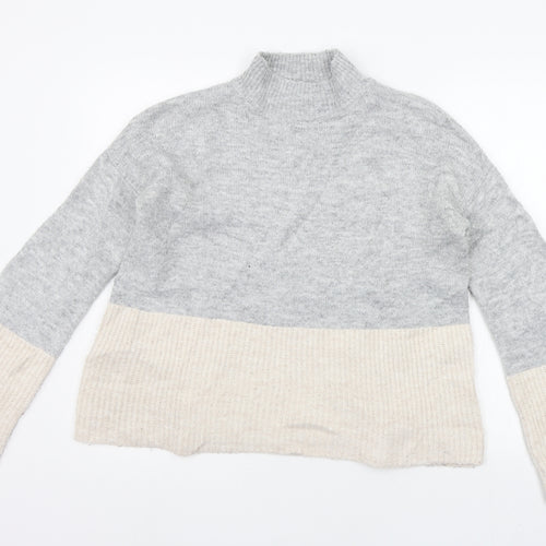 Papaya Womens Grey   Pullover Jumper Size S
