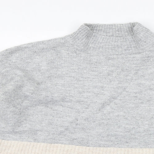 Papaya Womens Grey   Pullover Jumper Size S