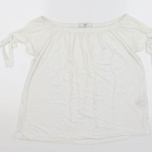 NEXT Womens White   Basic T-Shirt Size 14