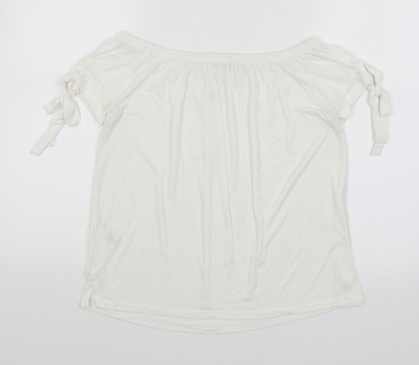 NEXT Womens White   Basic T-Shirt Size 14