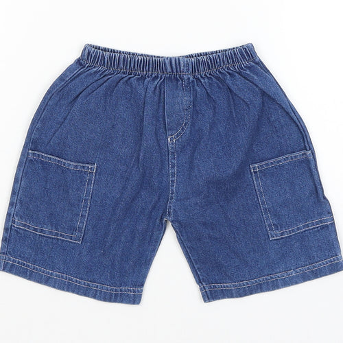 Preworn Baby Blue   Cropped Trousers Size 12-18 Months