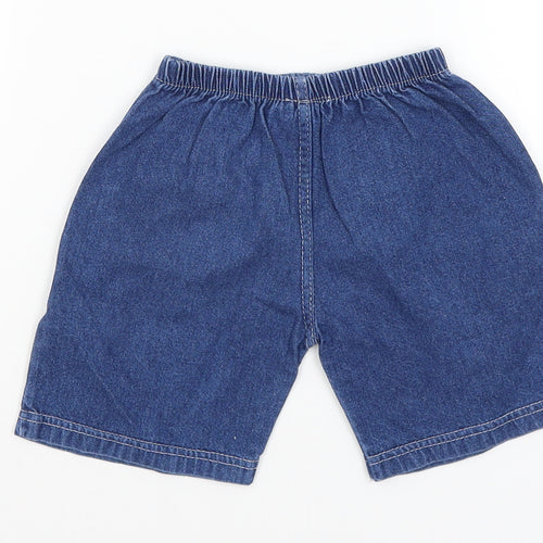 Preworn Baby Blue   Cropped Trousers Size 12-18 Months