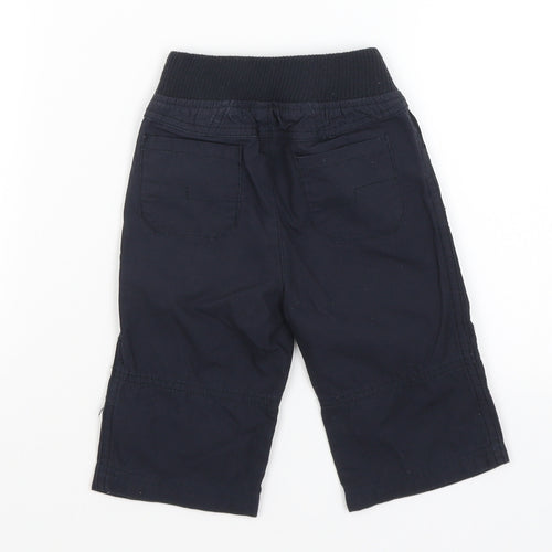 Matalan Baby Blue   Cargo Trousers Size 6-9 Months