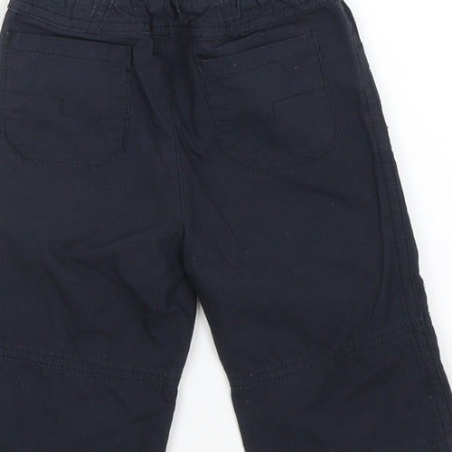 Matalan Baby Blue   Cargo Trousers Size 6-9 Months