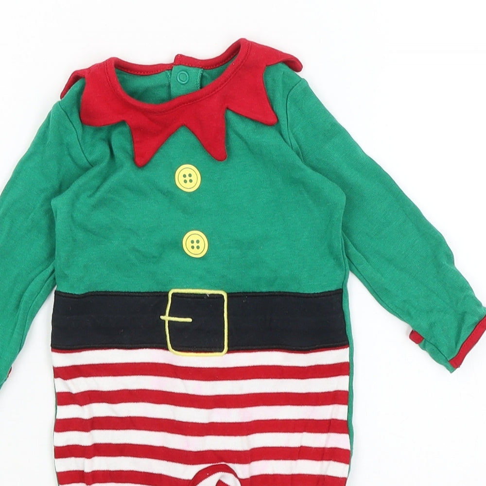 George Baby Green   Babygrow One-Piece Size 0-3 Months  - Elf