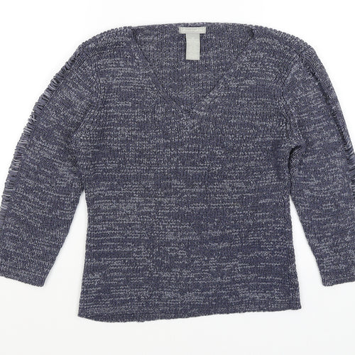 Deane & White Womens Blue   Pullover Jumper Size M