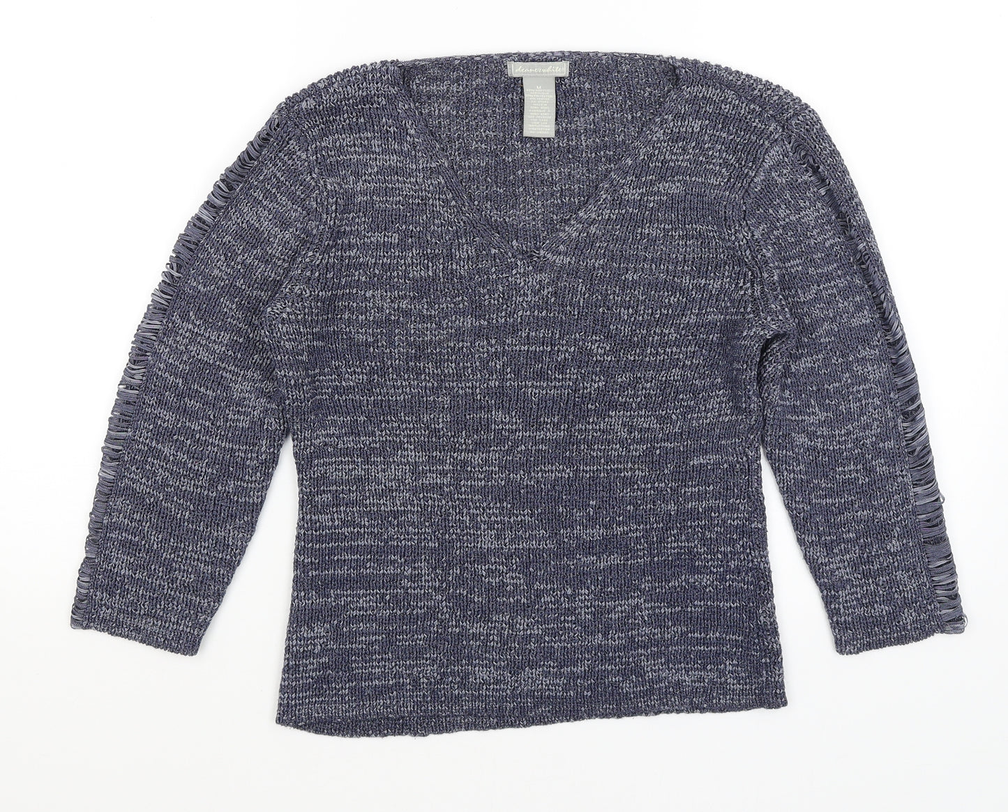 Deane & White Womens Blue   Pullover Jumper Size M