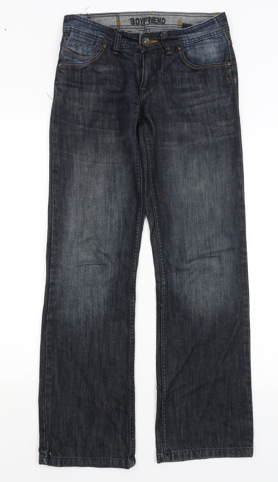 NEXT Womens Blue   Boyfriend Jeans Size 8 L31.5 in