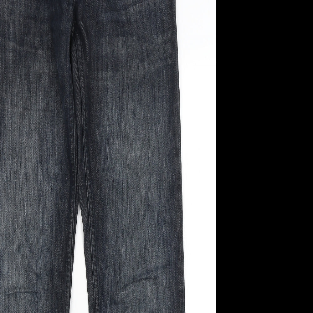 NEXT Womens Blue   Boyfriend Jeans Size 8 L31.5 in