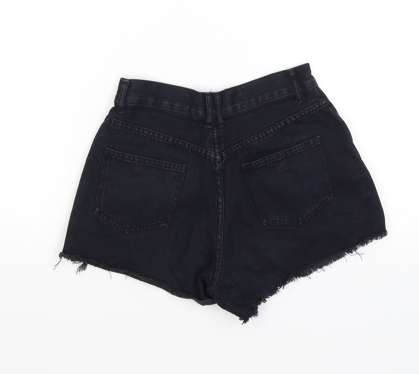 Denim Co Womens Black   Hot Pants Shorts Size 6