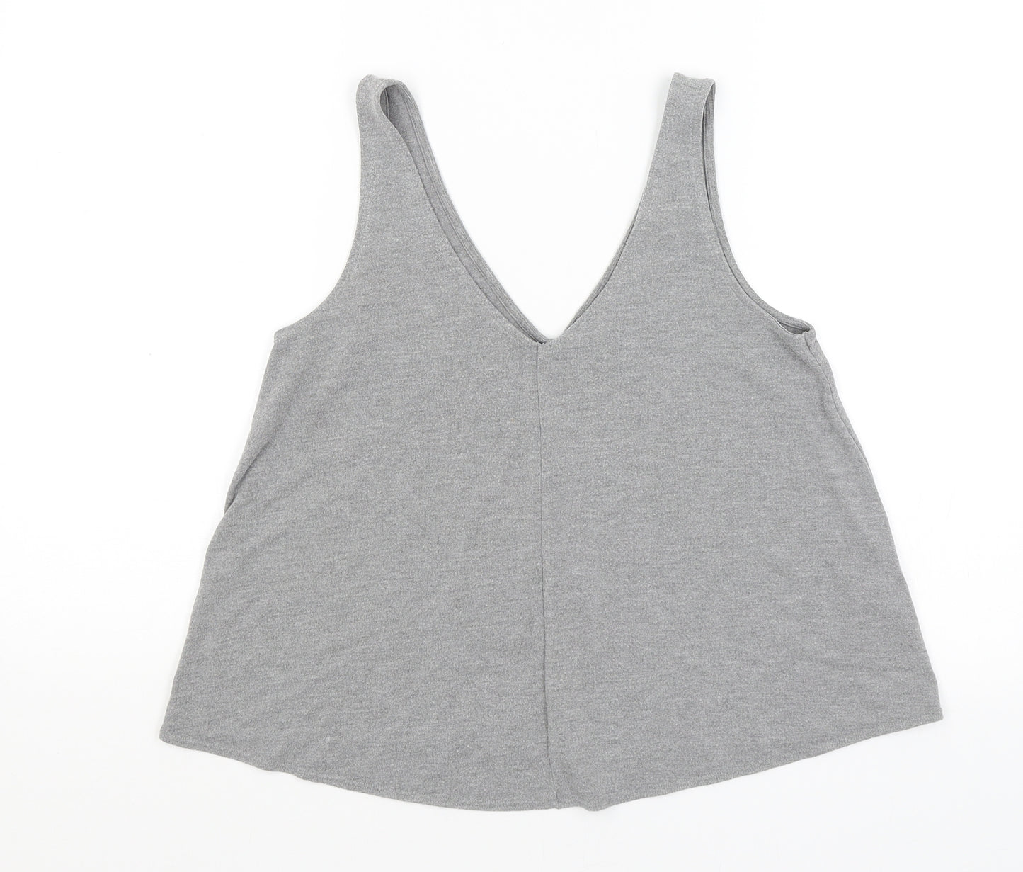 Topshop Womens Grey   Basic Tank Size 8