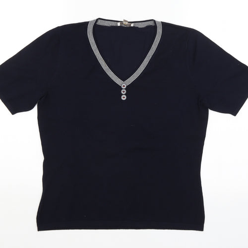 CC Womens Blue   Basic T-Shirt Size M
