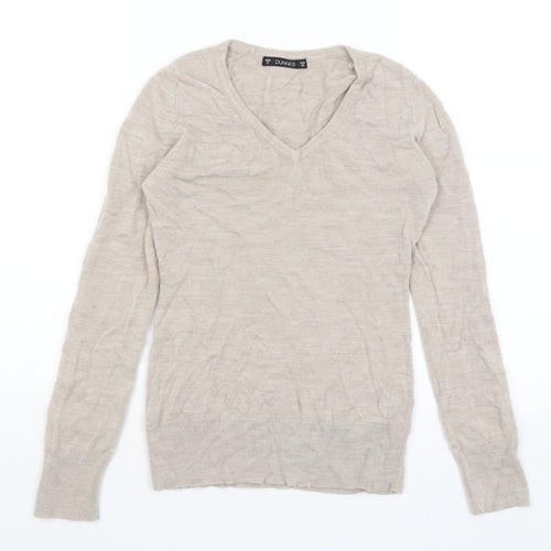 Dunnes Womens Beige   Pullover Jumper Size 8