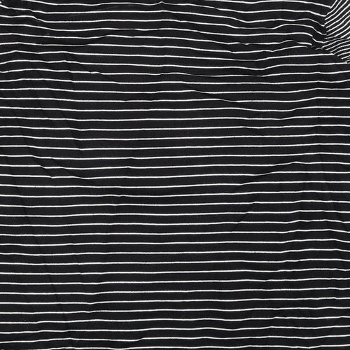 Very Womens Black Striped  Pullover Jumper Size 16