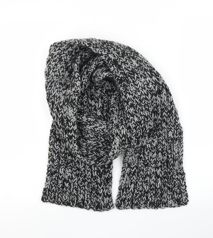 Preworn Unisex Grey Scarf One Size - Handmade