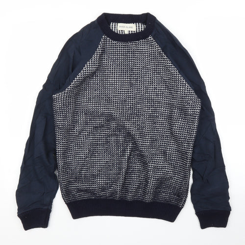 River Island Mens Blue   Pullover Jumper Size S