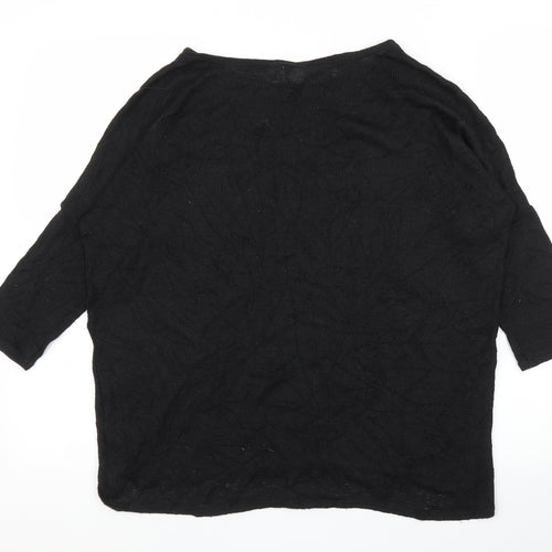 H&M Womens Black   Basic Blouse Size S