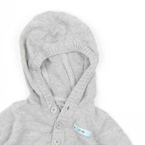 TU Boys Grey   Pullover Jumper Size 0-3 Months