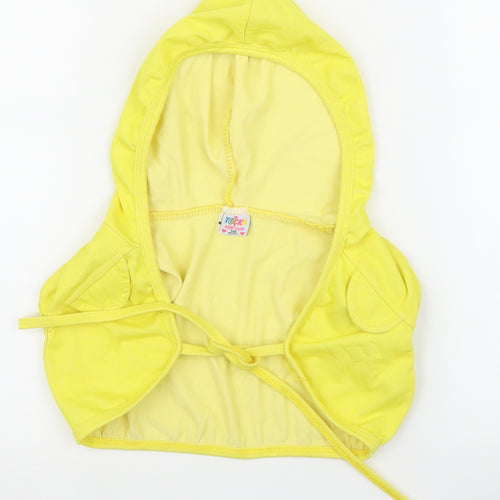 Tocka Girls Yellow   Wrap Hoodie Size 10 Years