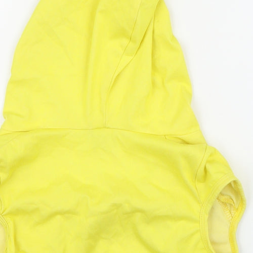 Tocka Girls Yellow   Wrap Hoodie Size 10 Years