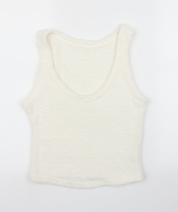 George Girls Ivory   Basic Tank Size 13 Years