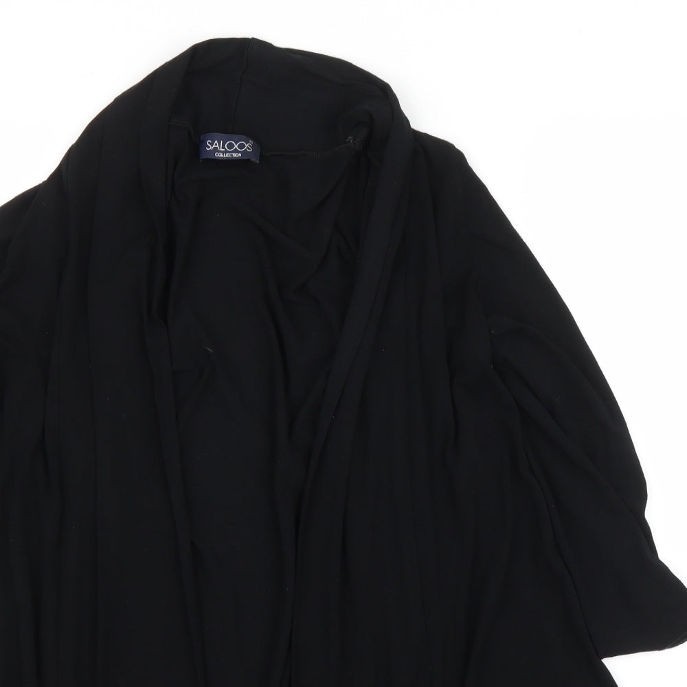 Saloos Womens Black   Cardigan Jumper Size M
