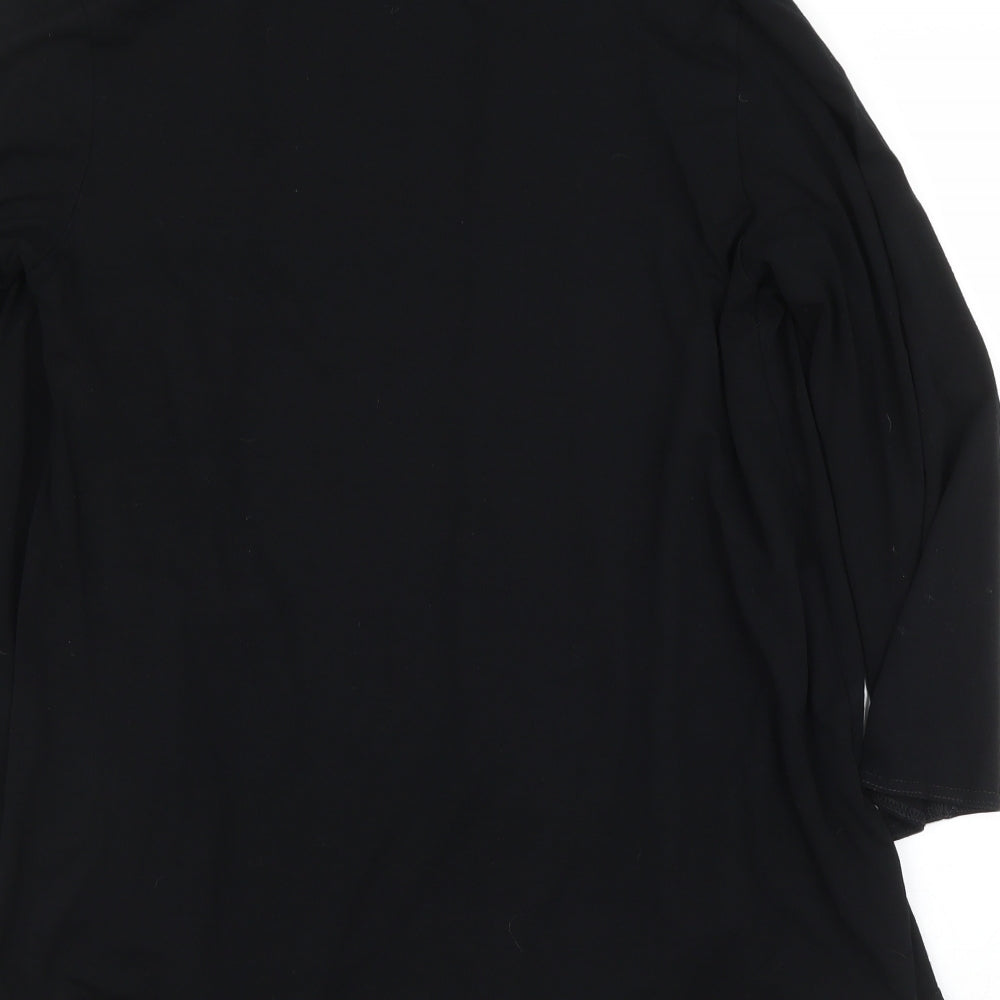 Saloos Womens Black   Cardigan Jumper Size M