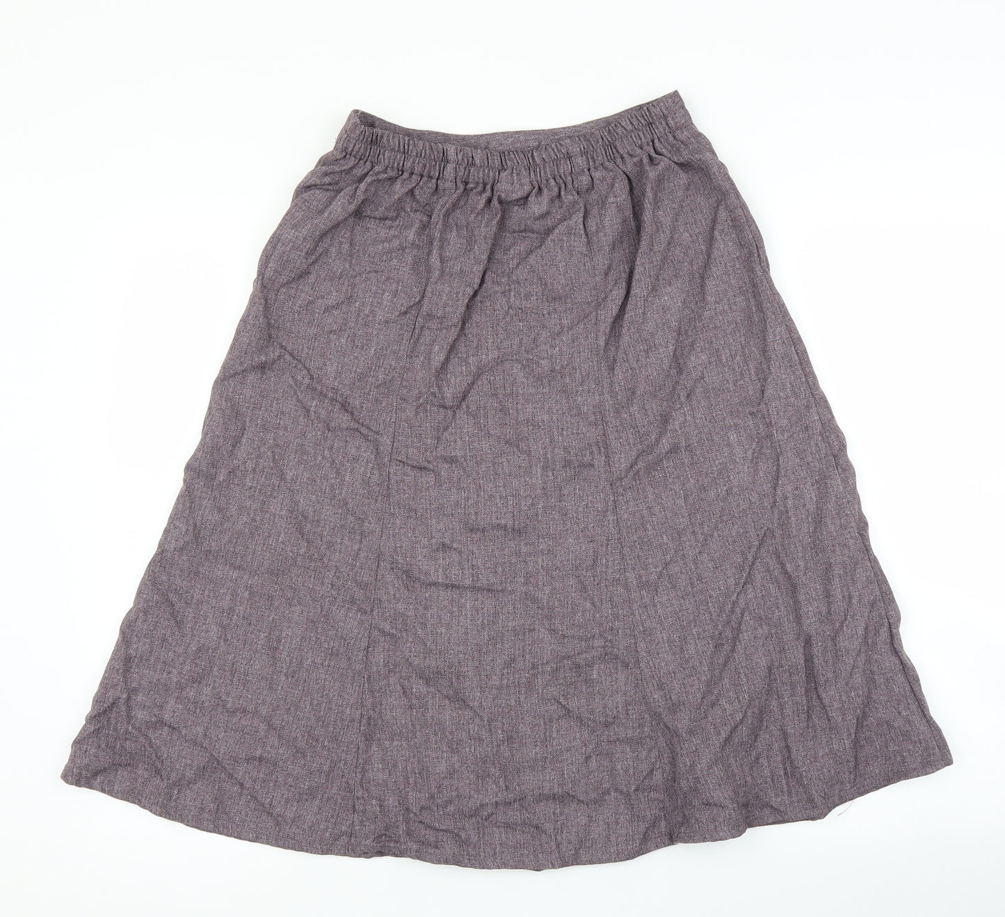 Damart Womens Purple   A-Line Skirt Size 12