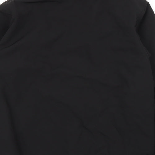 Uneek Womens Black   Full Zip Jumper Size S