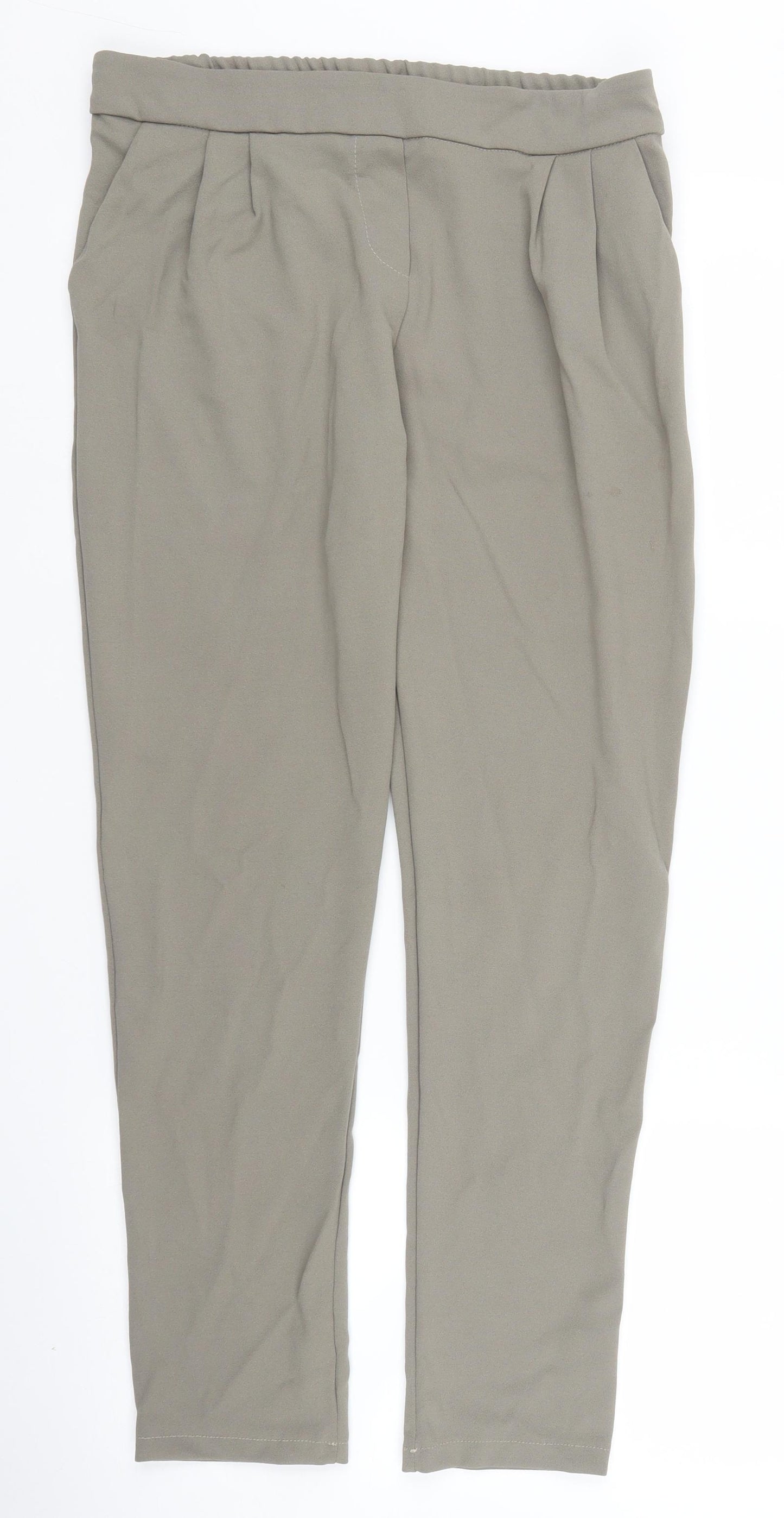Class Womens Green   Carrot Trousers Size M L26 in