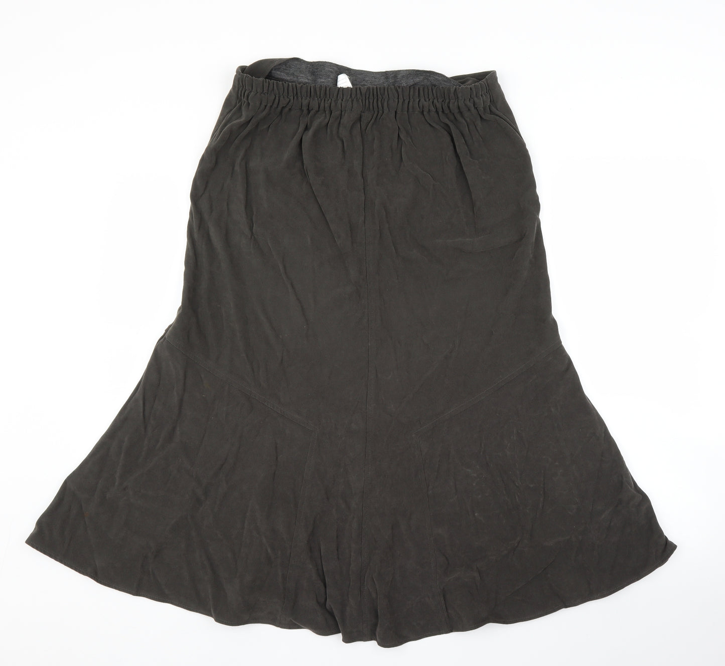 Damart Womens Grey   Trumpet Skirt Size 14