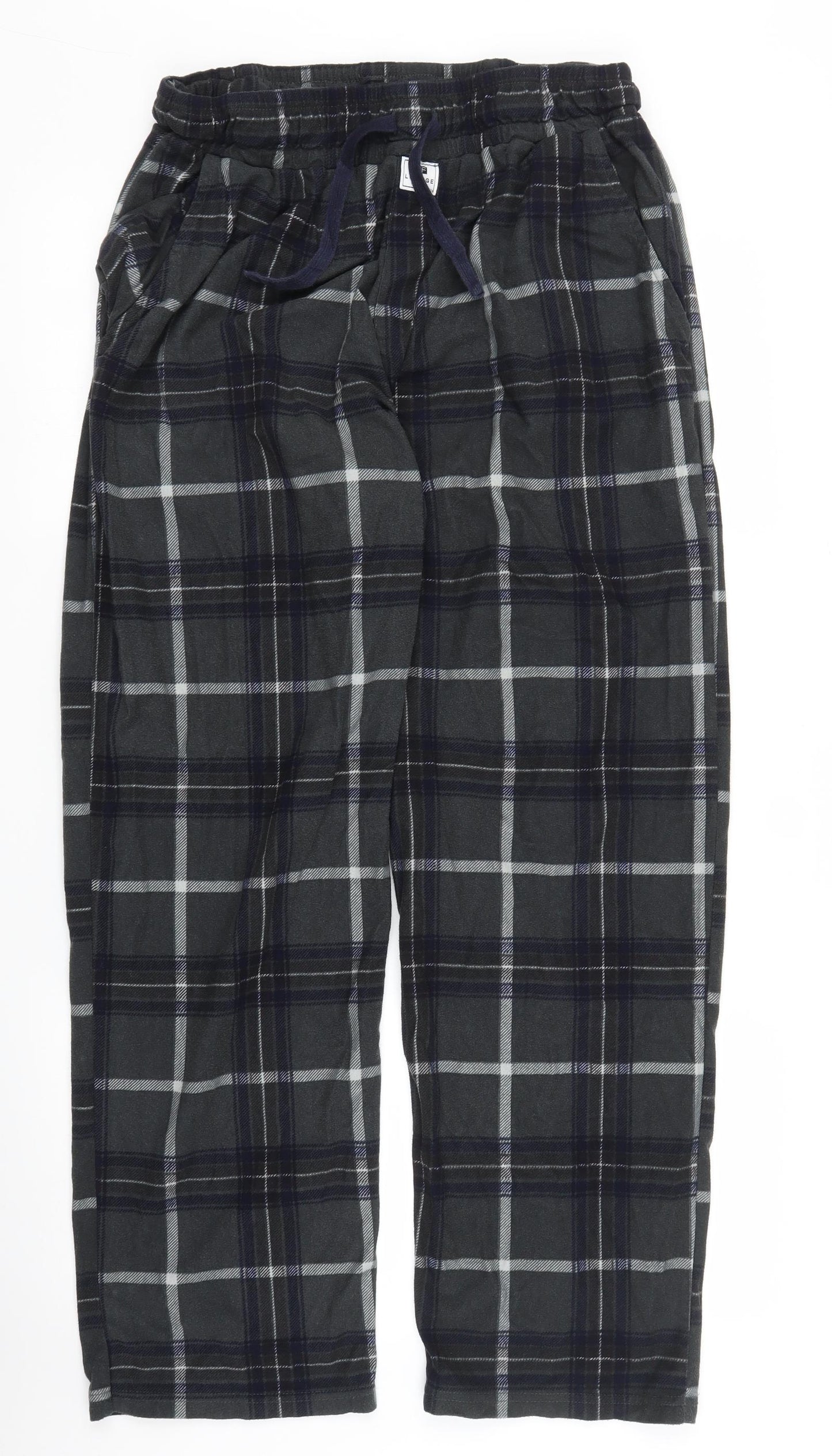 F&F Mens Green Plaid   Pyjama Pants Size L