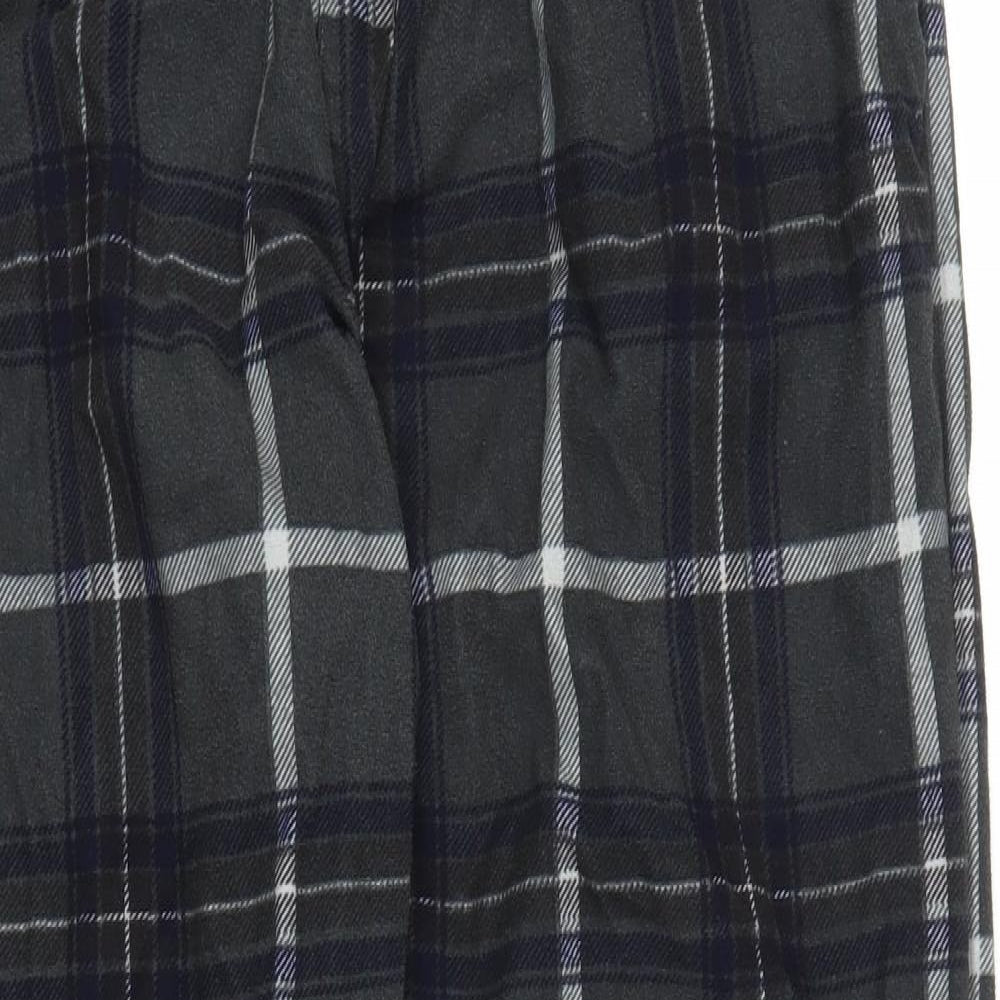 F&F Mens Green Plaid   Pyjama Pants Size L