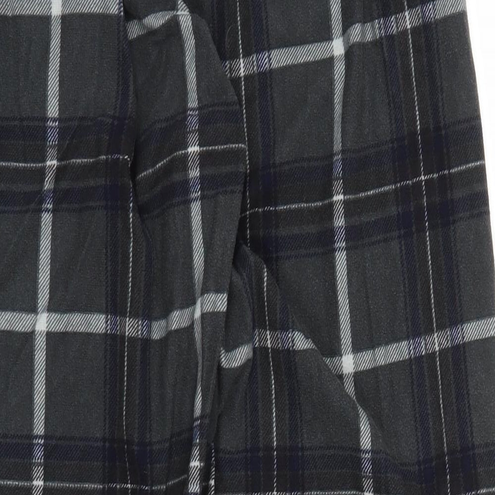 F&F Mens Green Plaid   Pyjama Pants Size L