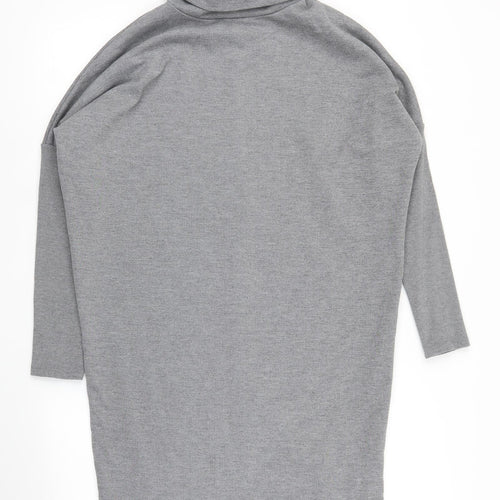 Warehoiuse Womens Grey   Tunic Jumper Size 8