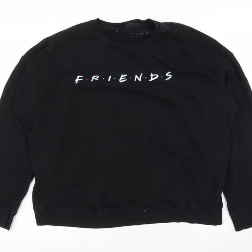 New Look Womens Black   Pullover Jumper Size L