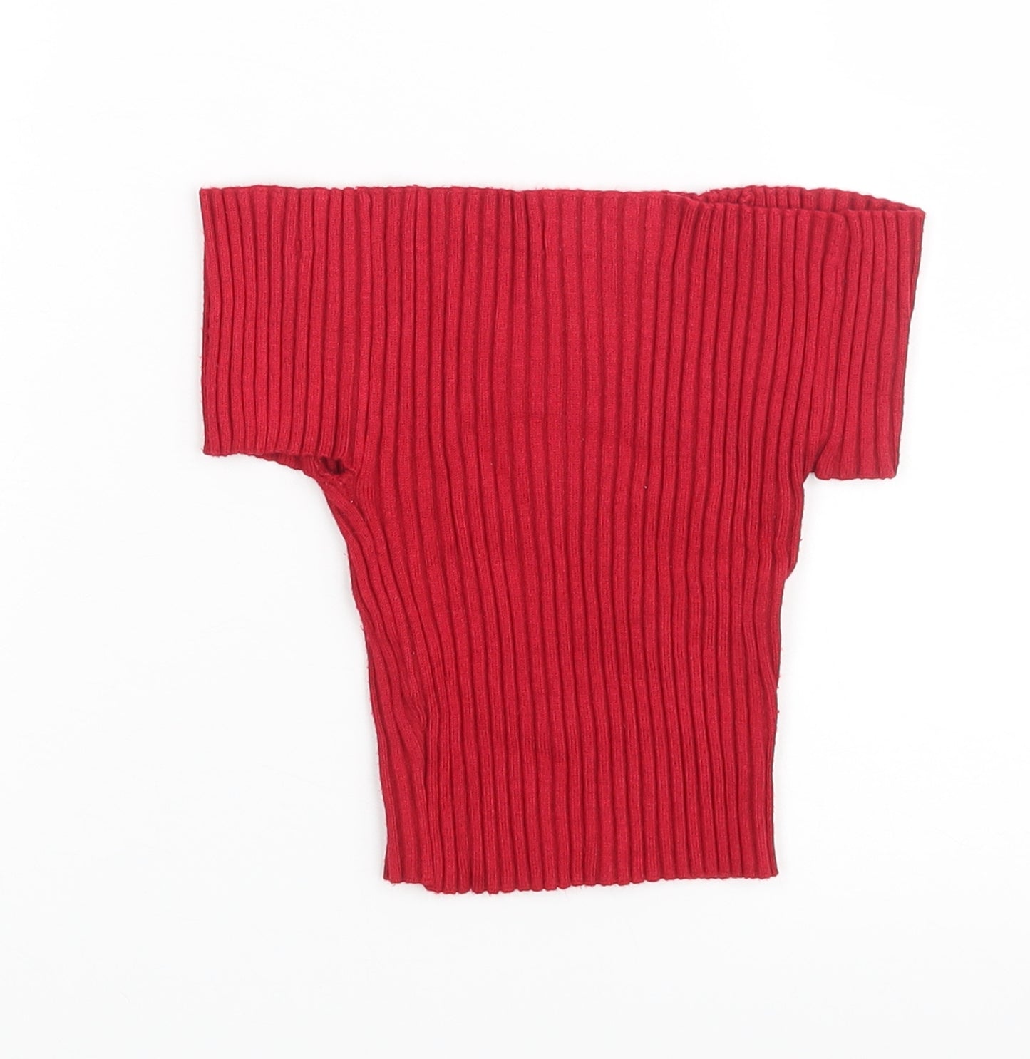 Missguided Womens Red   Basic Blouse Size S