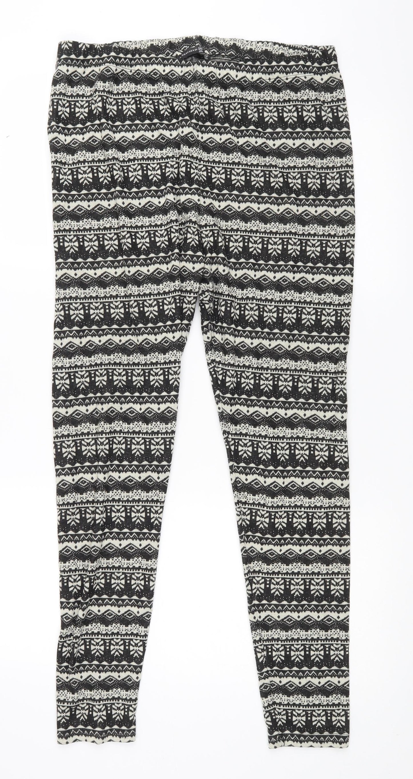 Atmosphere Womens Multicoloured Argyle/Diamond  Jogger Leggings  L29 in